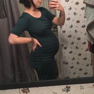 Maternity midi dress